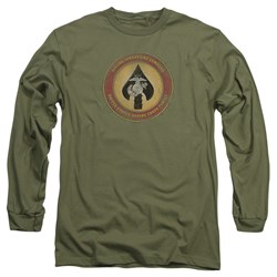 Us Marine Corps - Mens Special Operations Command Patch Long Sleeve T-Shirt