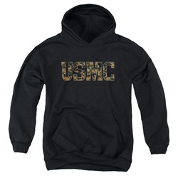 Us Marine Corps - Youth Usmc Camo Fill Pullover Hoodie