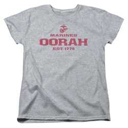Us Marine Corps - Womens Oorah T-Shirt
