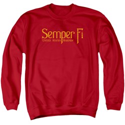 Us Marine Corps - Mens Semper Fi Sweater
