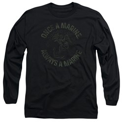 Us Marine Corps - Mens Always A Marine Long Sleeve T-Shirt