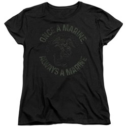 Us Marine Corps - Womens Always A Marine T-Shirt