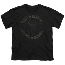 Us Marine Corps - Youth Always A Marine T-Shirt