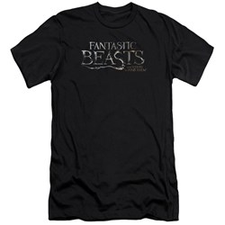Fantastic Beasts - Mens Logo Slim Fit T-Shirt