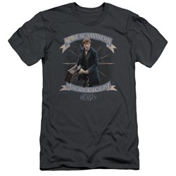 Fantastic Beasts - Mens Newt Scamander Premium Slim Fit T-Shirt