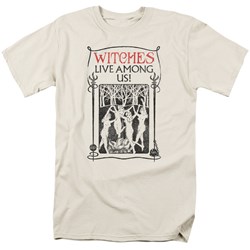 Fantastic Beasts - Mens Witches Live Among Us T-Shirt