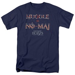 Fantastic Beasts - Mens Uk Us No Maj T-Shirt