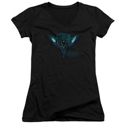 Fantastic Beasts - Juniors Swooping Evil V-Neck T-Shirt