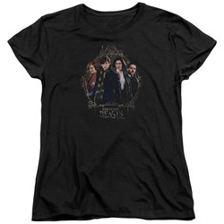 Fantastic Beasts - Womens Group Portrait T-Shirt