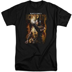 Mortal Kombat - Mens Scorpion Tall T-Shirt
