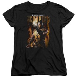 Mortal Kombat - Womens Scorpion T-Shirt