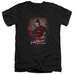 Nightmare On Elm Street - Mens This Is God V-Neck T-Shirt
