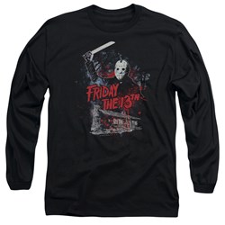 Friday The 13Th - Mens Cabin Long Sleeve T-Shirt