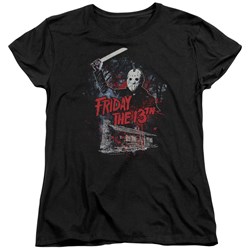 Friday The 13Th - Womens Cabin T-Shirt