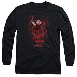 Nightmare On Elm Street - Mens One Two Freddys Coming For You Long Sleeve T-Shirt