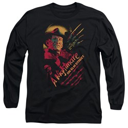 Nightmare On Elm Street - Mens Freddy Claws Long Sleeve T-Shirt