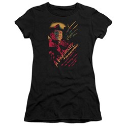 Nightmare On Elm Street - Juniors Freddy Claws T-Shirt