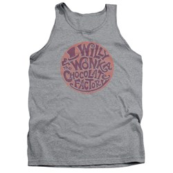 Willy Wonka And The Chocolate Factory - Mens Circle Logo Tank Top
