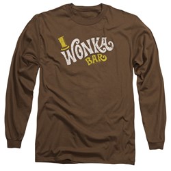 Willy Wonka And The Chocolate Factory - Mens Wonka Logo Long Sleeve T-Shirt