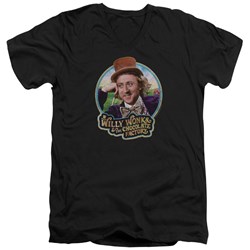 Willy Wonka And The Chocolate Factory - Mens Its Scrumdiddlyumptious V-Neck T-Shirt