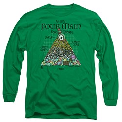 Elf - Mens Food Pyramid Long Sleeve T-Shirt
