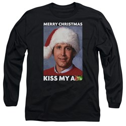 Christmas Vacation - Mens Merry Kiss Long Sleeve T-Shirt