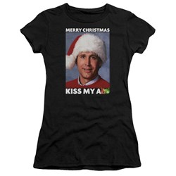 Christmas Vacation - Juniors Merry Kiss T-Shirt