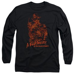 Nightmare On Elm Street - Mens Chest Of Souls Long Sleeve T-Shirt
