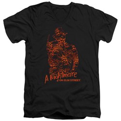 Nightmare On Elm Street - Mens Chest Of Souls V-Neck T-Shirt