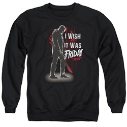 Friday The 13Th - Mens I Wish It Was Friday Sweater