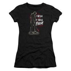 Friday The 13Th - Juniors I Wish It Was Friday T-Shirt