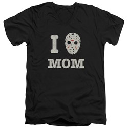 Friday The 13Th - Mens Mommas Boy V-Neck T-Shirt