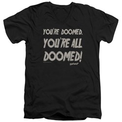 Friday The 13Th - Mens Doomed V-Neck T-Shirt