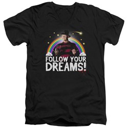 Friday The 13Th - Mens Follow Your Dreams V-Neck T-Shirt