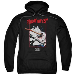 Friday The 13Th - Mens Axe Poster Pullover Hoodie