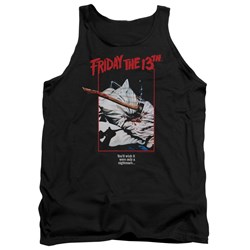 Friday The 13Th - Mens Axe Poster Tank Top