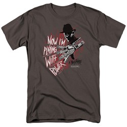 Nightmare On Elm Street - Mens Playing With Power T-Shirt