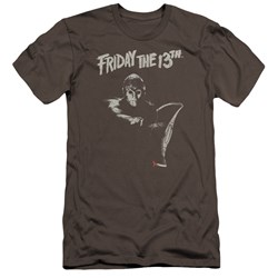 Friday The 13Th - Mens Ax Premium Slim Fit T-Shirt