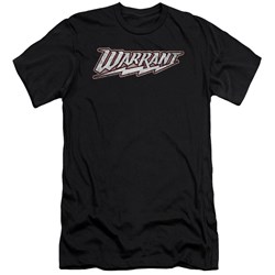 Warrant - Mens Warrant Logo Premium Slim Fit T-Shirt