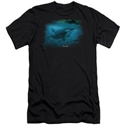 Wildlife - Mens Pursuit Thru The Kelp Orca Premium Slim Fit T-Shirt