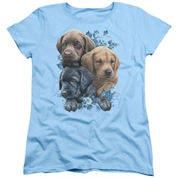 Wild Wings - Womens Puppy Pile T-Shirt