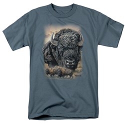 Wild Wings - Mens Sunset Buffalo T-Shirt