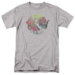 Wild Wings - Mens Kitten Flowers T-Shirt