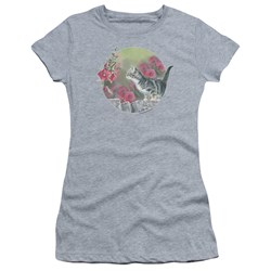 Wild Wings - Juniors Kitten Flowers T-Shirt
