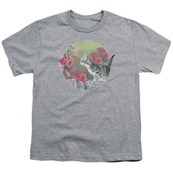 Wild Wings - Youth Kitten Flowers T-Shirt