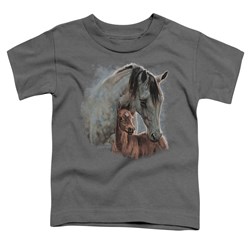 Wild Wings - Toddlers Painted Horses T-Shirt