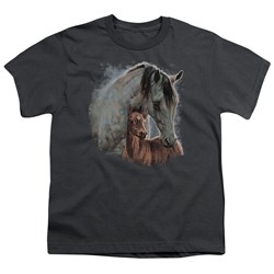 Wild Wings - Youth Painted Horses T-Shirt