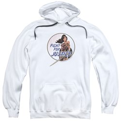 Wonder Woman Movie - Mens Fight For Justice Pullover Hoodie