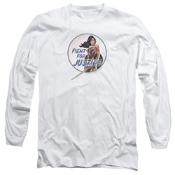Wonder Woman Movie - Mens Fight For Justice Long Sleeve T-Shirt