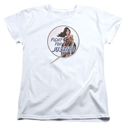 Wonder Woman Movie - Womens Fight For Justice T-Shirt